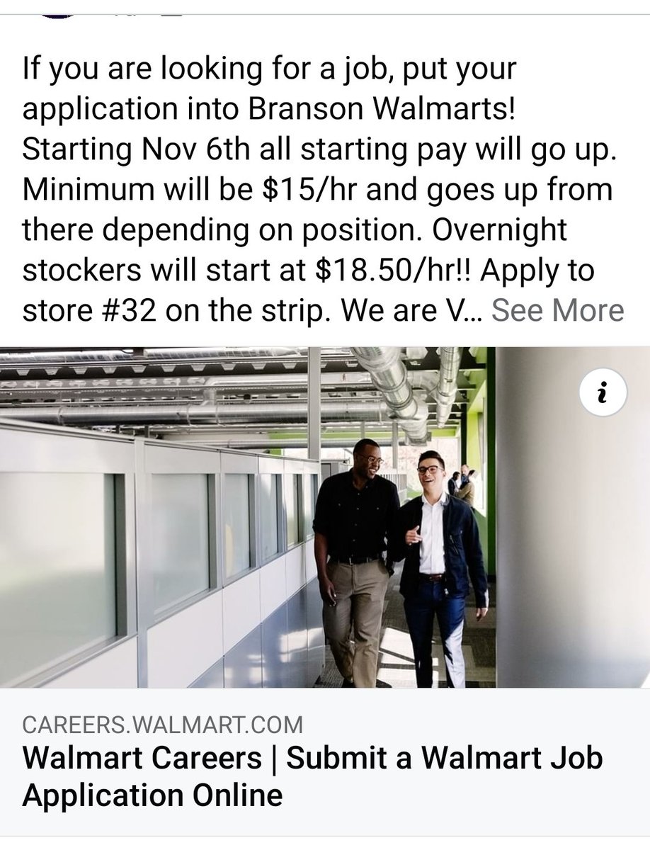 ozarks_mamabear's tweet photo. @arisahealth posted recently that they were hiring. See their pay scale for employees in the image attached.
On the other hand, A local Walmart also notified they were hiring, see their payscale. 
For which job do you need TRAINING?!! https://t.co/63pSWoQDs7