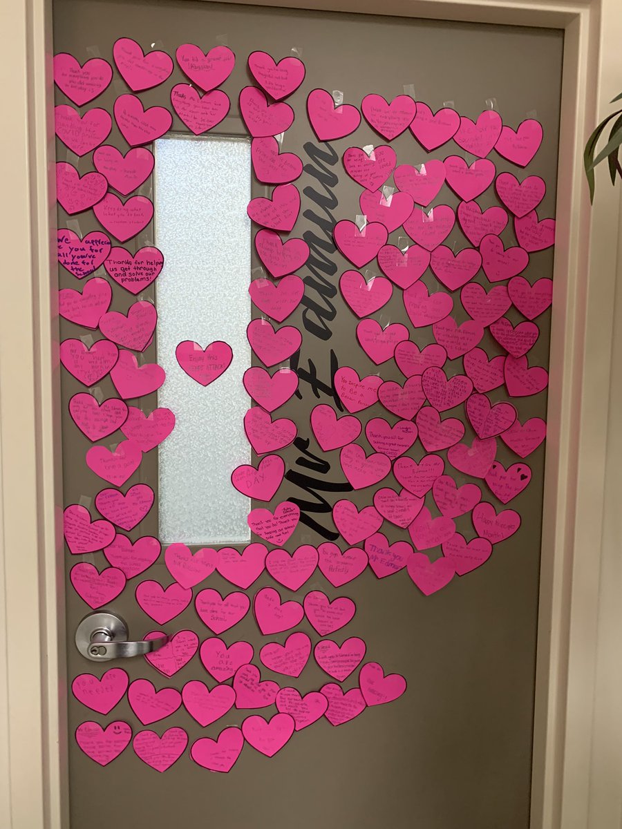 SunnyCollegiate's tweet photo. October is #ThankAPrincipal month!!! Instead, we gave ours a “Heart Attack” 🥰 #NationalPrincipalsMonth @jdedmun https://t.co/VusfDlRdKq