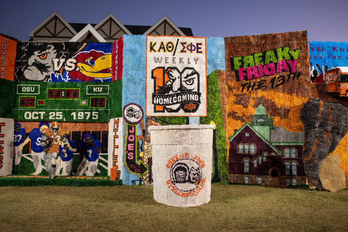 #okstate #oklahomastate #okstatehomecoming #homecoming #americasbrightestorange #osuhomecoming #walkatound #parade #streetparty