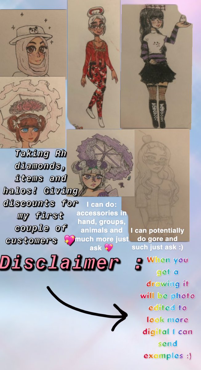 CatKawwi's tweet photo. My commissions sheet! My prices are very affordable to and negotiable so fill free to dm or comment any questions! I also take USD through PayPal, cash app and Venmo 💖 https://t.co/t0lR9XmaZZ