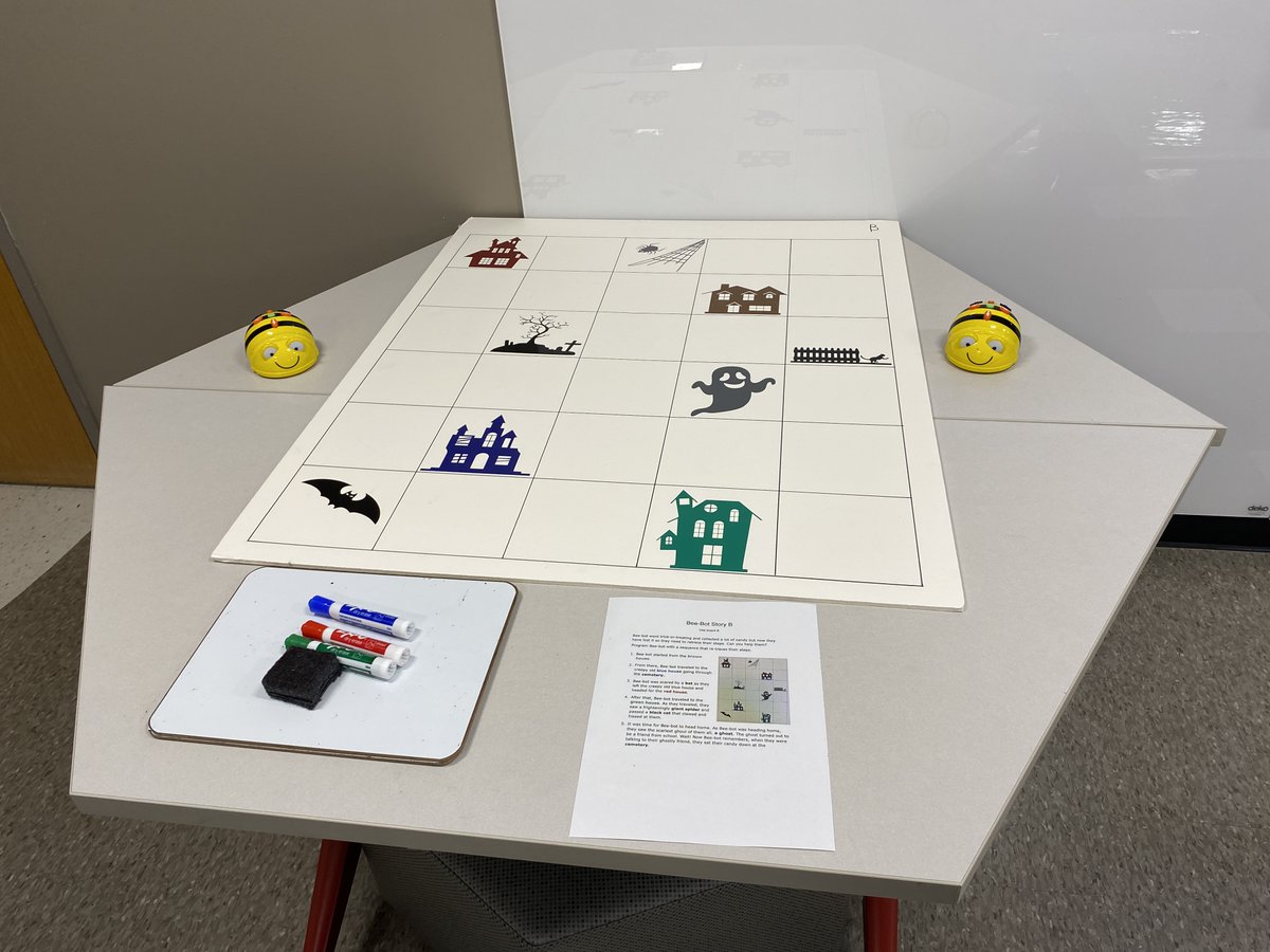 IU_IST's tweet photo. Check out @CSEduc_Matt teaching his #educW200 course with the topic of #Halloween! In this week’s class, he designed three activities about coding robots with the appearance of a spooky edition! So amazing and original ideas combining the technology, instruction and enjoyment! https://t.co/oH58A9s9gV