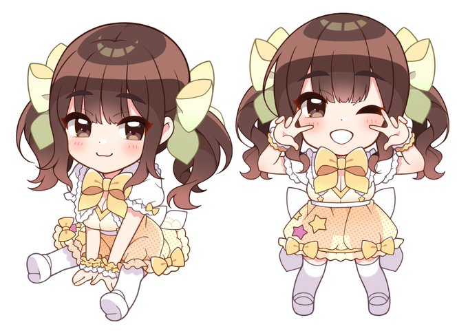 琉優さん(@ruu_cos)のグッズイラストを描かせていただきました!
写真集、アクキー&amp;ステッカーやTシャツなどなど!
よろしくお願い致します🐣✨ https://t.co/PjWL7nb3Gp 