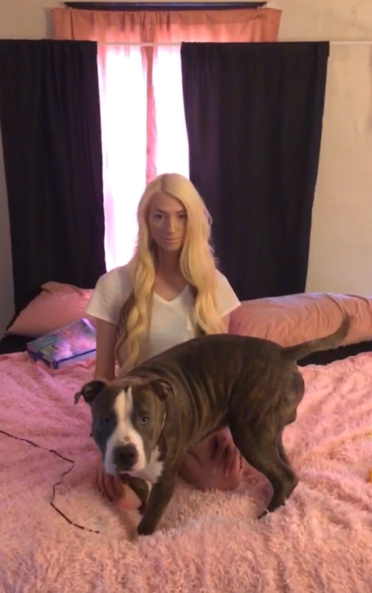 The other love of my life ❤️ I’m his Zelda, he’s my baby Link 🥰💋😇💕 https://t.co/u6aZcJBkZO