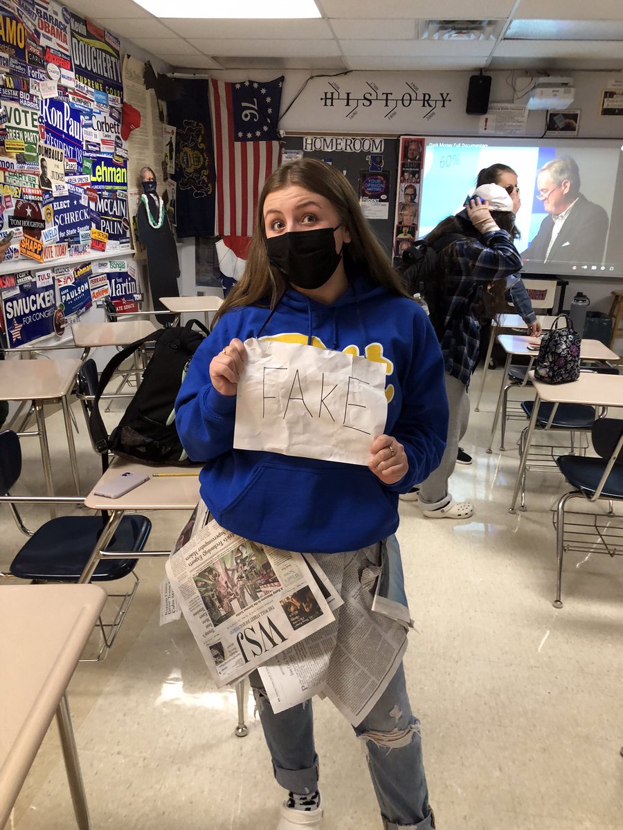 MrHuesken's tweet photo. Some of my #HonorsGov #HALLOWEEN costumes for this year…#FakeNews & Government #Pork #GovEcon https://t.co/4QkmqiC9BB