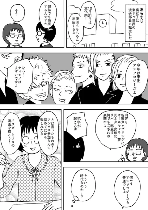 卍の世界に転生した腐女子(血ハ口編) 