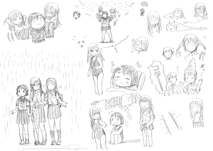 pixivFANBOXで女子かう生 4巻描き下ろしを公開しました! https://t.co/MfEieNojPI 