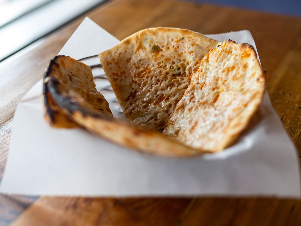 MarutiPdx's tweet photo. Authenticity is key. Try our Organic Vegan Spicy Cheese Naan https://t.co/D4roVYgDfz