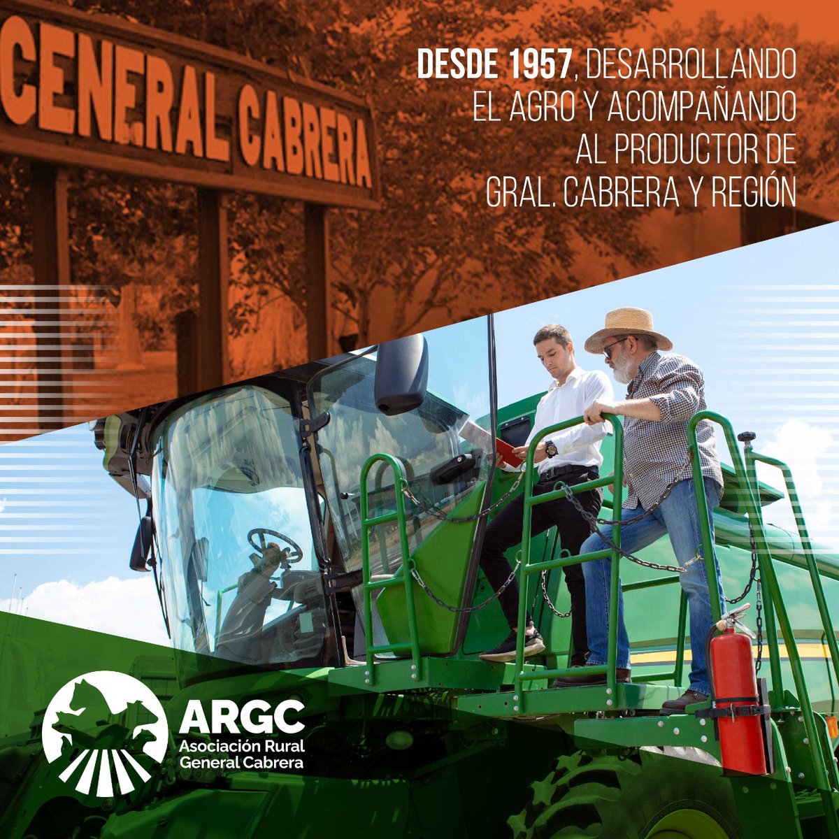 RuralCabrera's tweet photo. ¡Hoy cumplimos 64 años! 🥳 🥂 🎂
Gracias a la compañía y al compromiso de todos los  productores de Gral. Cabrera y de la región, hoy celebramos un año más de trabajo y de impulso del sector agropecuario.
#cumpleaños #TRABAJO #agro #gralcabrera #futuro https://t.co/zX2ZcMUiyV