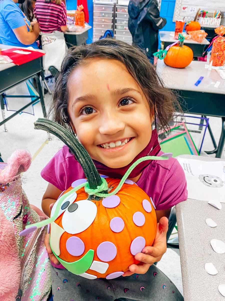These first grade pumpkins had the best day ever! 🎃 <a href="/GlendaleElemISD/">Glendale Elementary School</a> #isdfirst