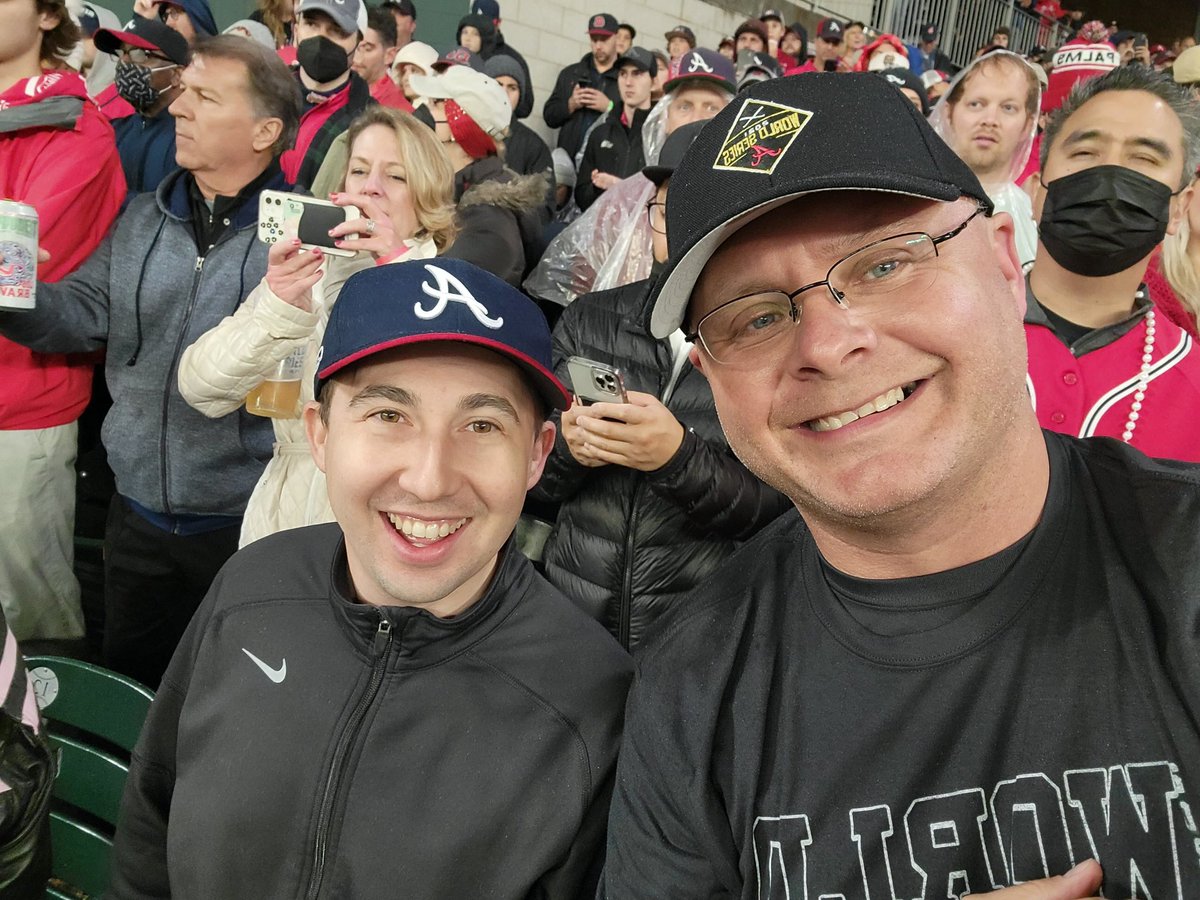 KTL_Mom's tweet photo. Game 3, Let’s Go Braves ❤️⚾️💙 https://t.co/CBoSIfFMn3