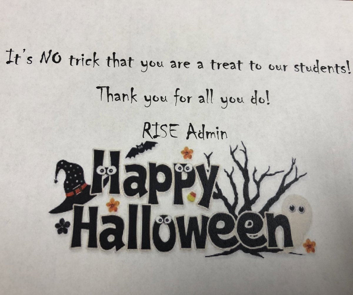 We have the best!  Thank you teachers and staff for all you do!  #WeRISE