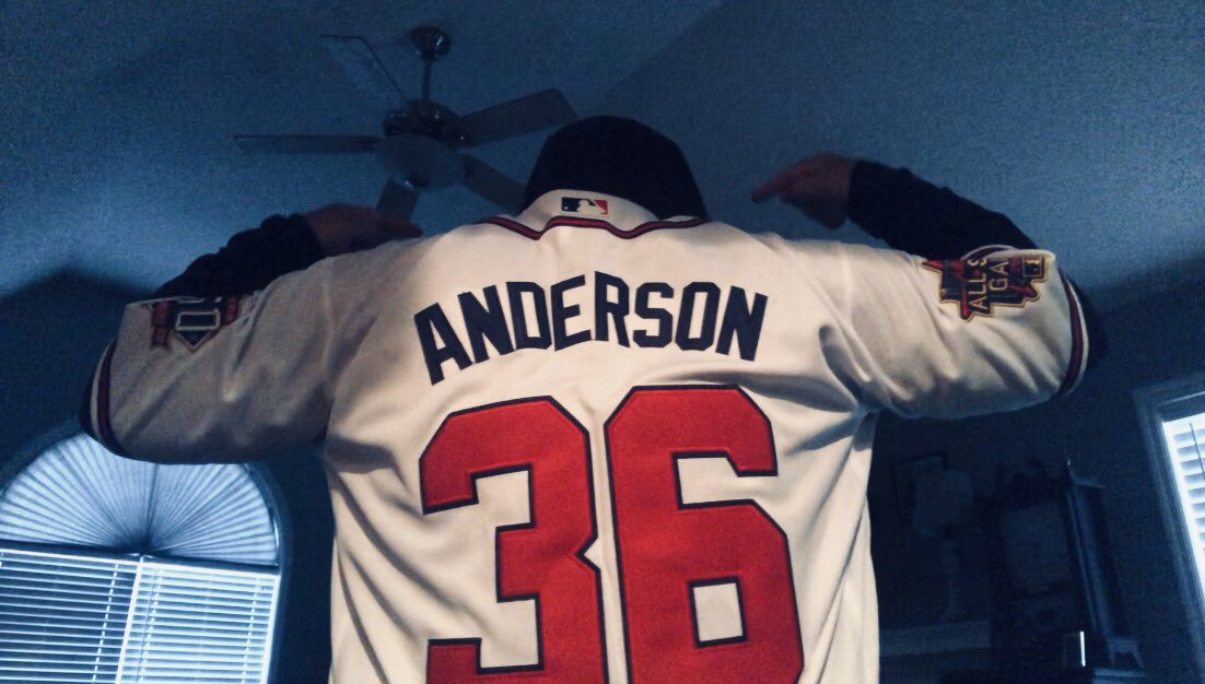 Let’s go <a href="/Braves/">Atlanta Braves</a> 🔥💯❤️#IanAnderson #WorldSeries2021 #Atlanta #FortheA #Fridaynight