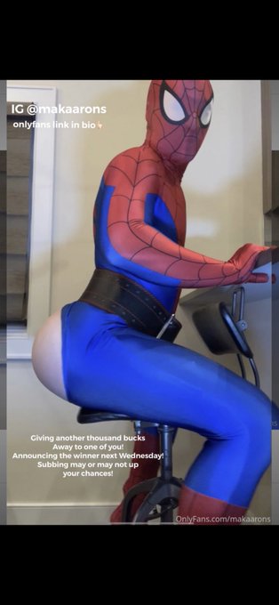 Oooops! Spidey ripped his suit😏 Retweet if you would rip spideys suit..  Giving some more cash away.