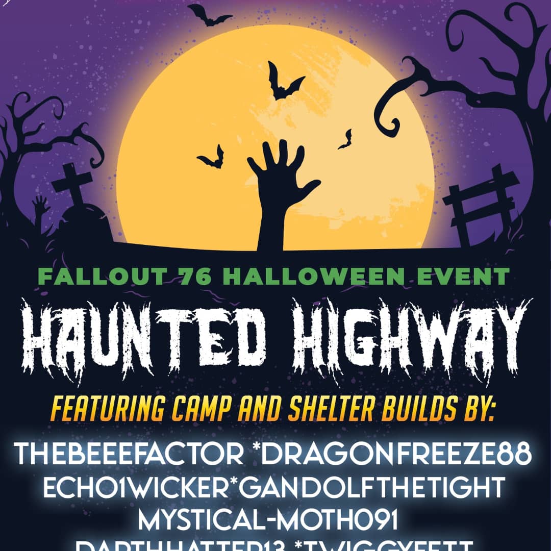 DarthHattyDaddy's tweet photo. Tech issues cant keep us down 😆
I'll go back to my stream roots &amp; just stream right from my console if I have to 😆
🎃
This talented team of builders &amp; their #HauntedHighway are worth every effort! Check it out as @ZombieL0ver420 &amp; I join in! 
#SpookySeason #FalloutCommunityLove https://t.co/3jlUdi3Hiw