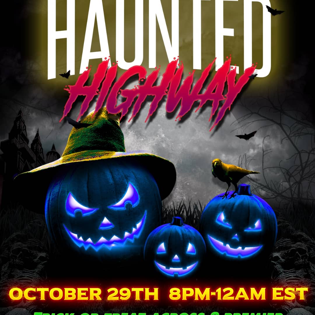 DarthHattyDaddy's tweet photo. Tech issues cant keep us down 😆
I'll go back to my stream roots &amp; just stream right from my console if I have to 😆
🎃
This talented team of builders &amp; their #HauntedHighway are worth every effort! Check it out as @ZombieL0ver420 &amp; I join in! 
#SpookySeason #FalloutCommunityLove https://t.co/3jlUdi3Hiw