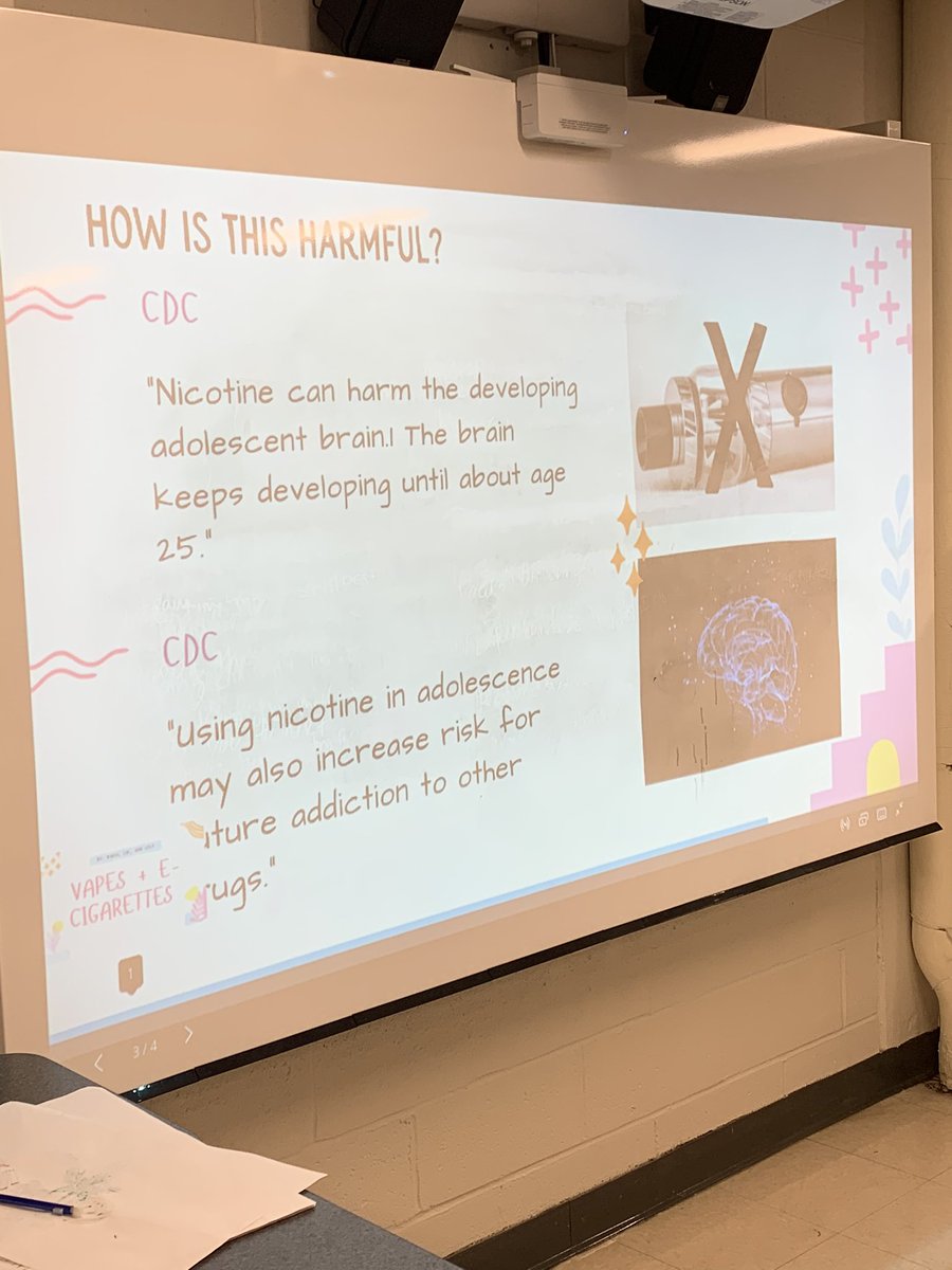 This week 8th graders wrapped up their health lessons on cannabis, nicotine, and vaping. They created a warning label/honest advertisement using reliable sources. These kids are next gen marketing.🙌😎