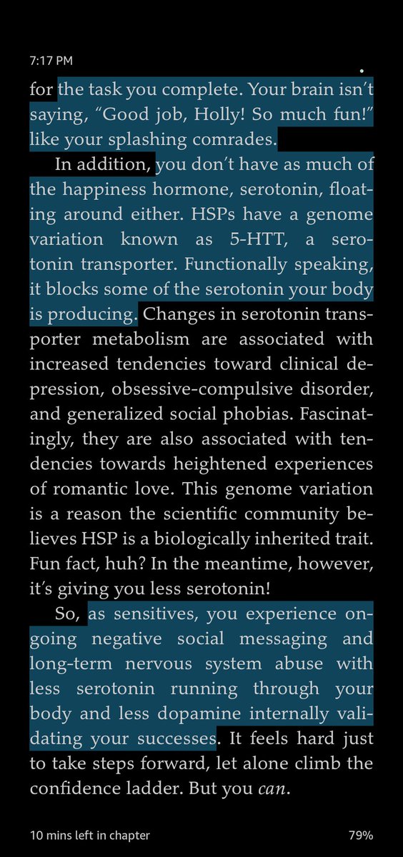 CrystalKumpula's tweet photo. Whoa, nuts! Who knew?! π²π€¦π€·
#HighlySensitivePeople #serotonin #dopamine #HSP #SENSITIVE #HighlySensitiveLeader π @DocAmen @DrTracyCooper @FanOfElaineAron @goldwarrior22 π https://t.co/5lLEwd1Ajm