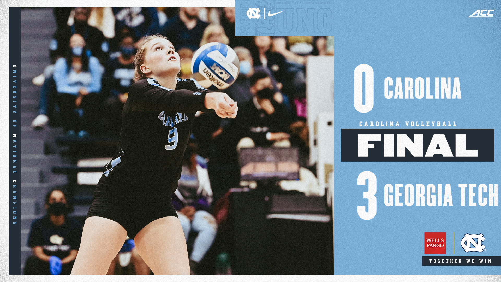 Carolina Volleyball on Twitter "Final from Atlanta. GoHeels x
