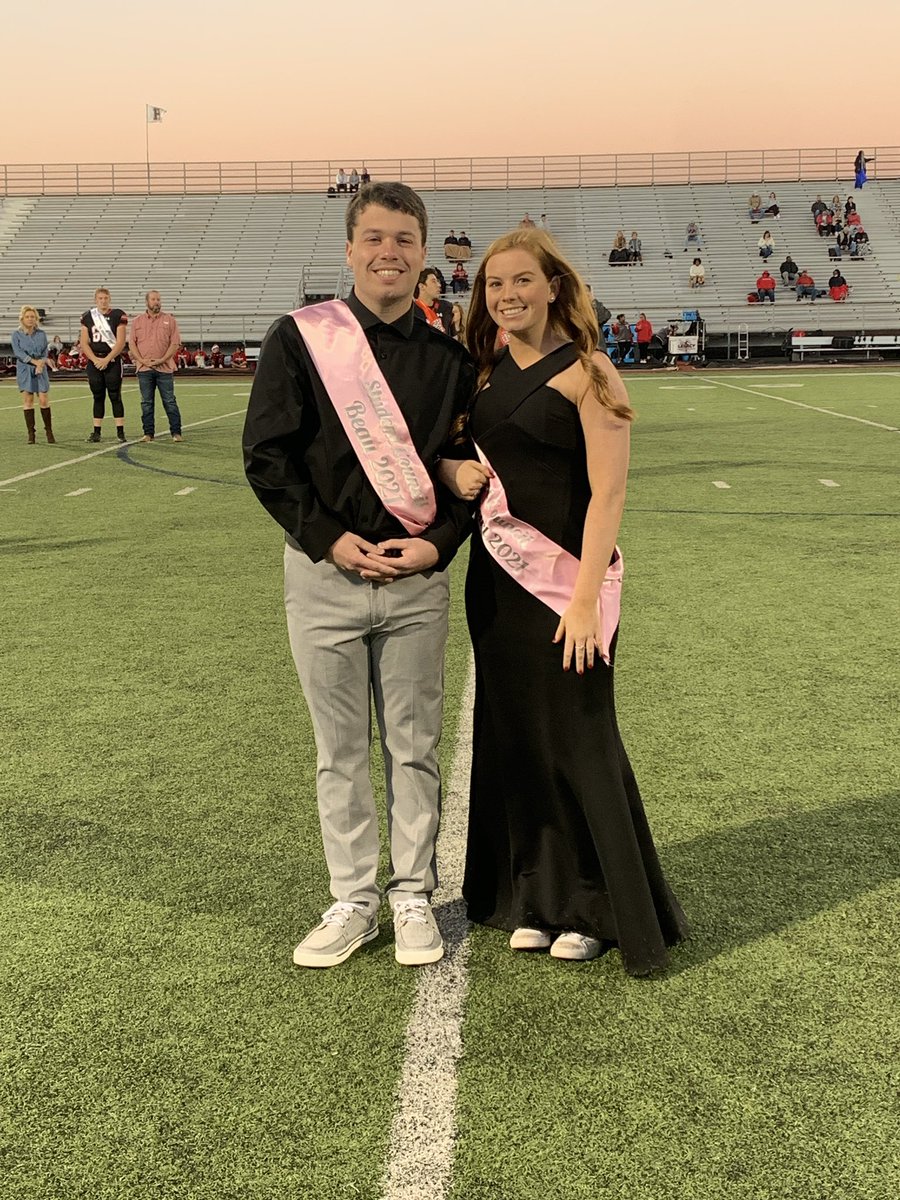 Student Council Beau and Sweetheart- Bryce Kilgore and Sarah Fields!!!