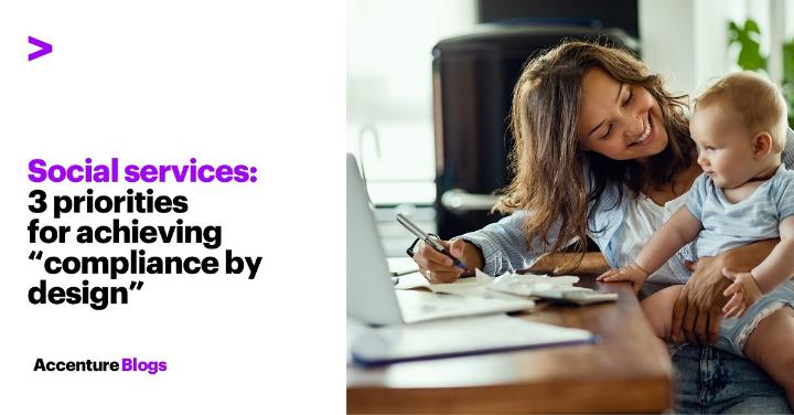 The top priority for social services agencies? Using data to reimagine compliance. <a href="/Accenture/">Accenture</a>’s Rainer Binder explains why. accntu.re/3G6QNiF