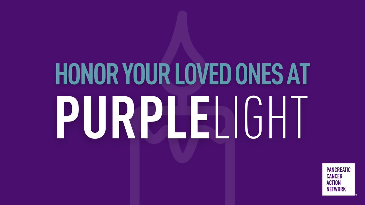 Join us for our virtual Purple Light on Nov. 17th, 7pm-7:45pm! 

facebook.com/groups/PanCAN.…