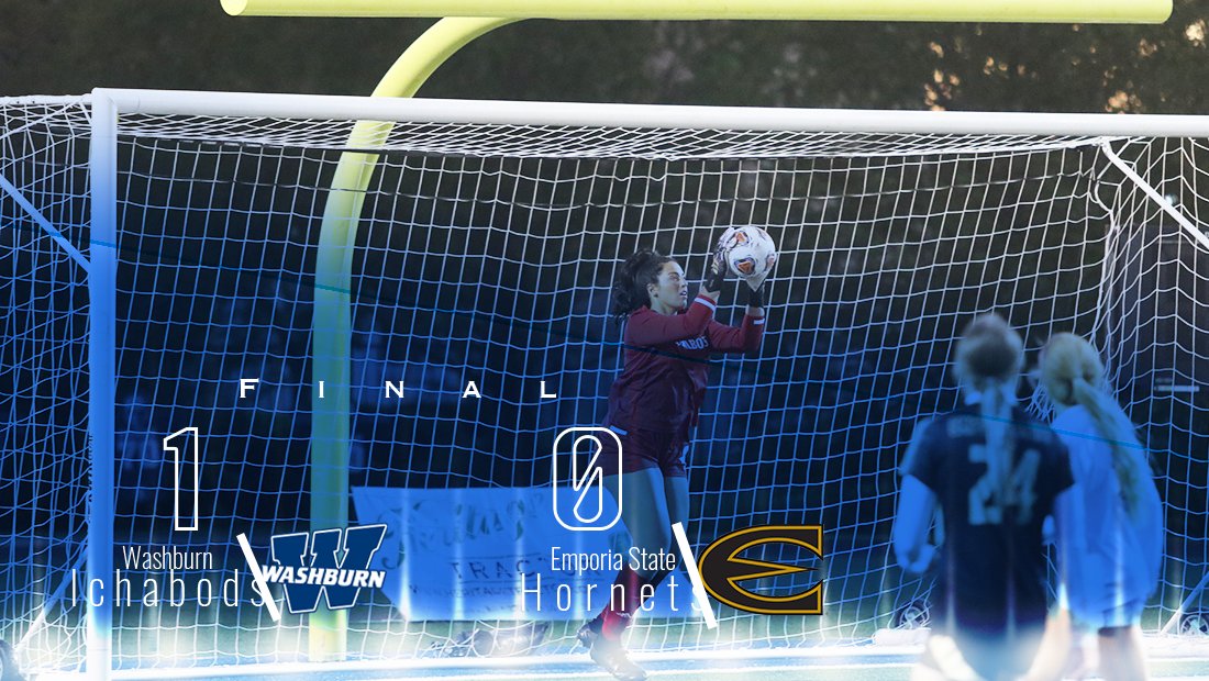 Ichabods defeat No. 11 Emporia 1-0. Raegan Wells has a career game-high 13 saves! #GoBods