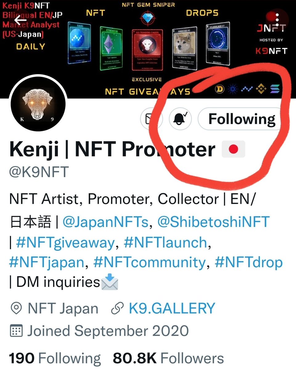 NFTWynLambo's tweet photo. @K9NFT @PiggyCrewNFT Want to join this Piggy Crew!
Liked, Retweeted, and Following:
@NFTSxWTF
@NftSwapper
@NFTSweden https://t.co/8DYMtVnYhh