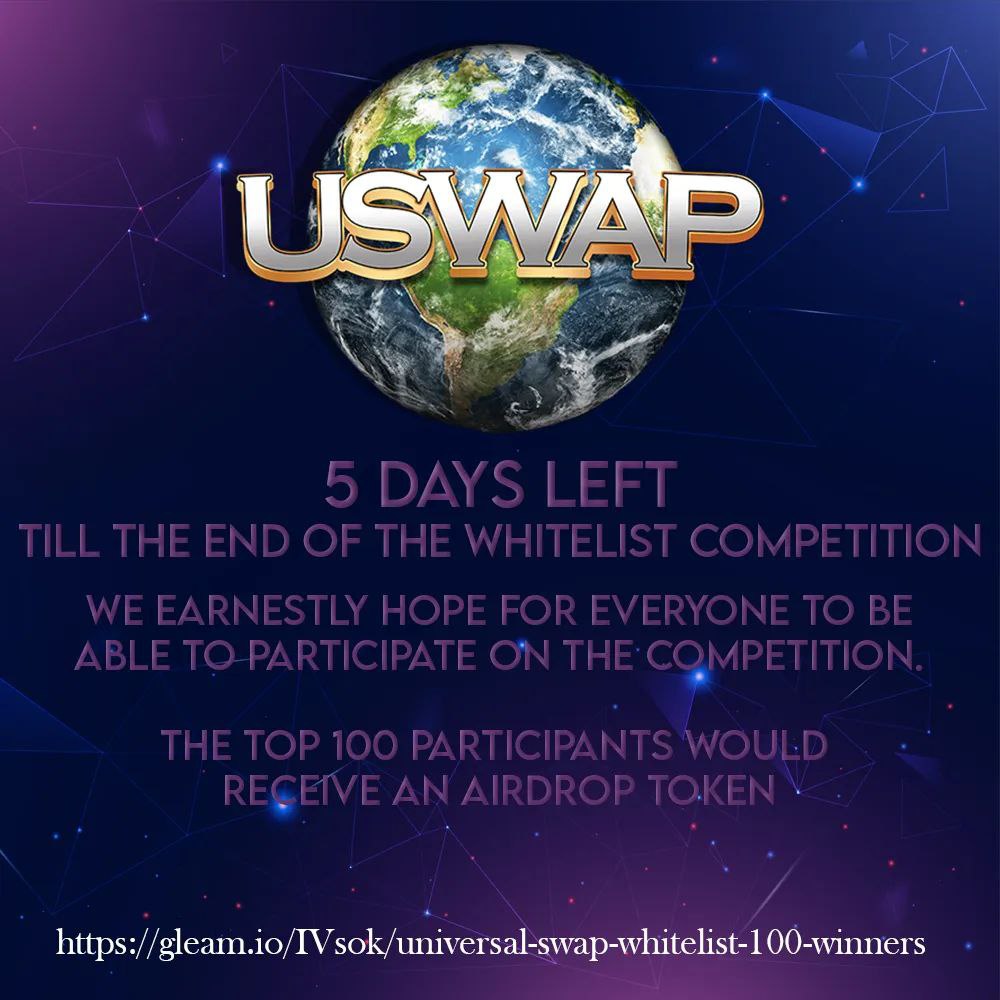 uswapbsc's tweet photo. Go Hodlers! 5 days left! https://t.co/MWh2ZkRolr