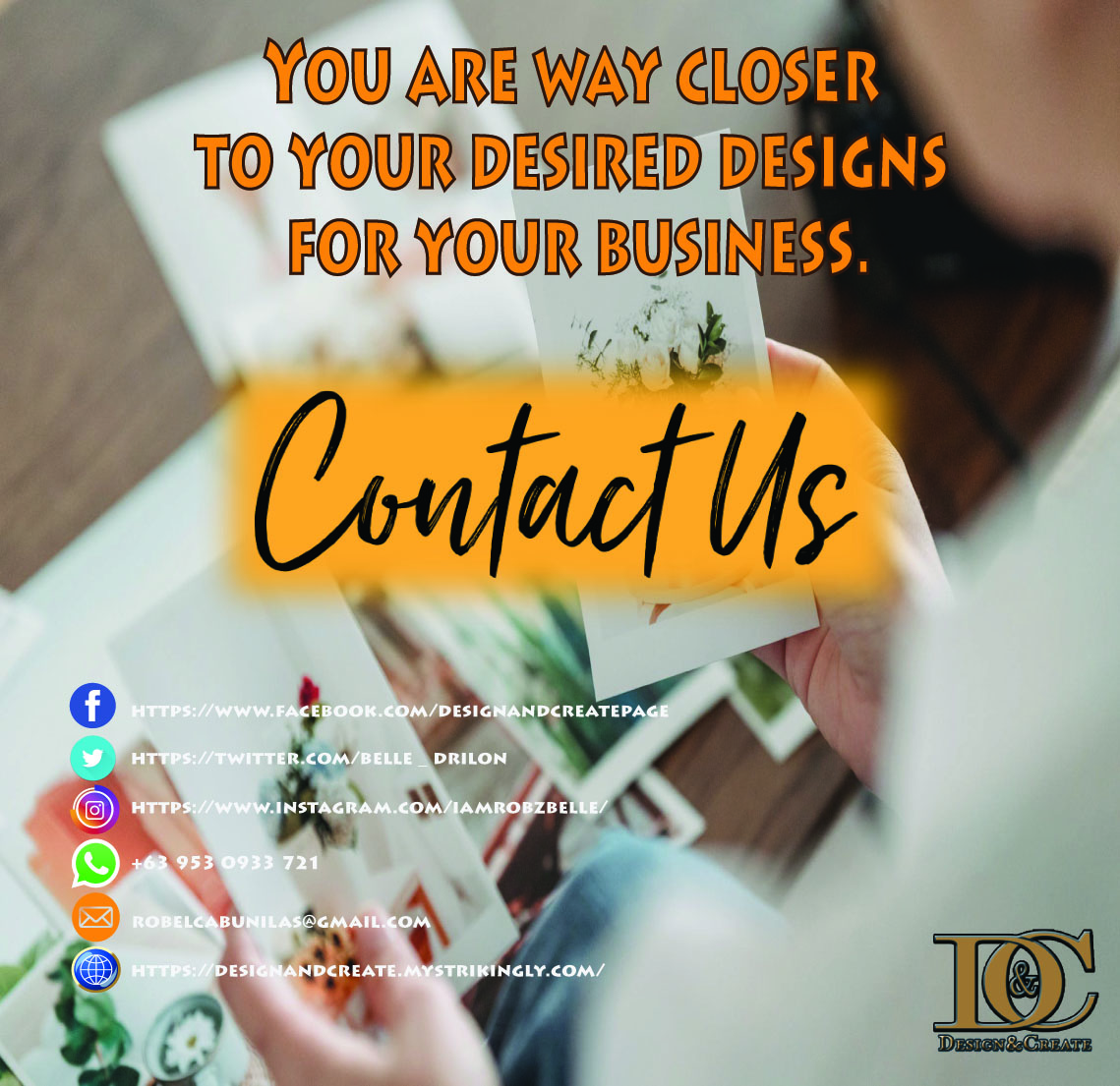 belle_drilon's tweet photo. Need 🤔 of creative and effective designs for your business? Try us and let your business be effortlessly be identified🙌🏻 

Message or Give us a 📞 and we'll put your business identity on track.
#DesignandCreatePage #uniquedesigns #beautifuldesigns https://t.co/DNDk4dOpnT