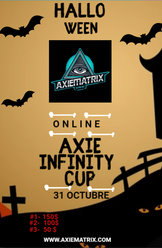 axiematrix's tweet photo. Nuestra primera edición torneo fin de mes para nuestros becados.
host :@YeniStriker 
 https://t.co/Oam3HRbyCI
RV AXIEMATRIX CUP  https://t.co/54UGgo3OqK via @challonge 
#AxieInfinity #esport #slp #AXS https://t.co/iPy3ENiQ1Q