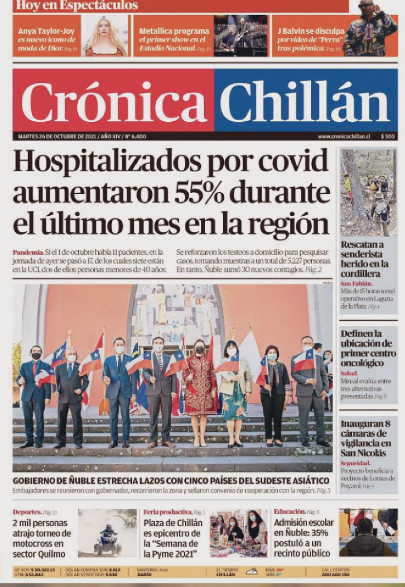 AbuBakarMamat's tweet photo. Full coverage of @CronicaChillan on the recent visit to Ñuble by the @ASEAN Committee in Santiago https://t.co/73iACY8bf4