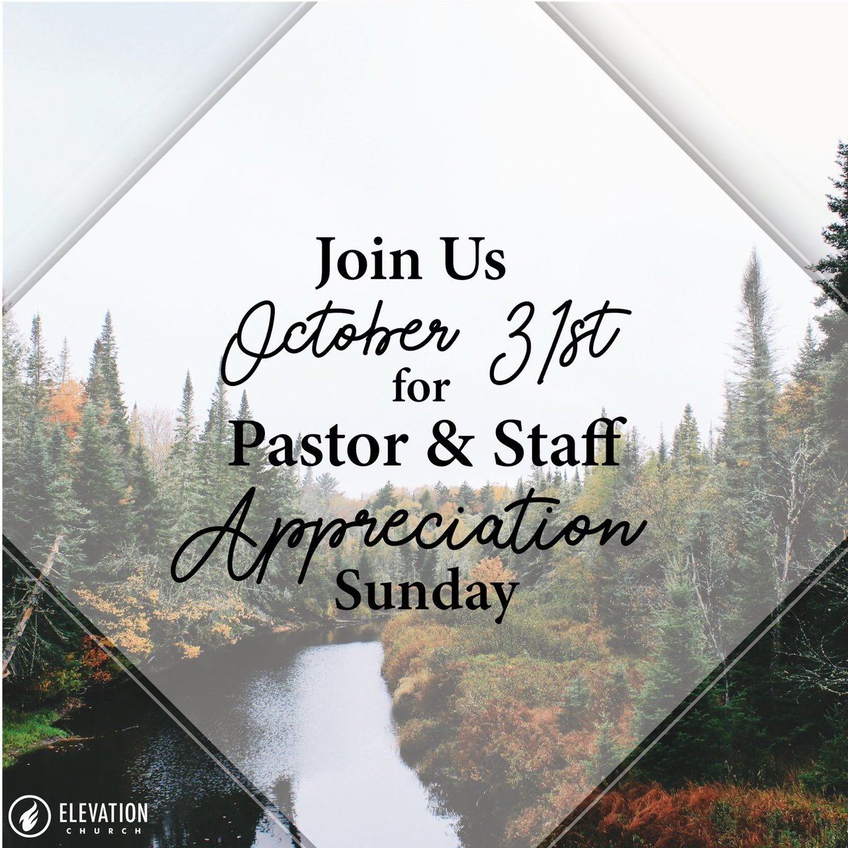 elevationSTL's tweet photo. On Sunday, October 31st, after the 11:00 am service, you’re invited to a reception to celebrate Pastor Daniel, Pastor Gretchen, and our church staff. 

During this time we hope you will join us in overwhelming our Pastors and Staff with appreciation and love! https://t.co/POCKm8eRpV