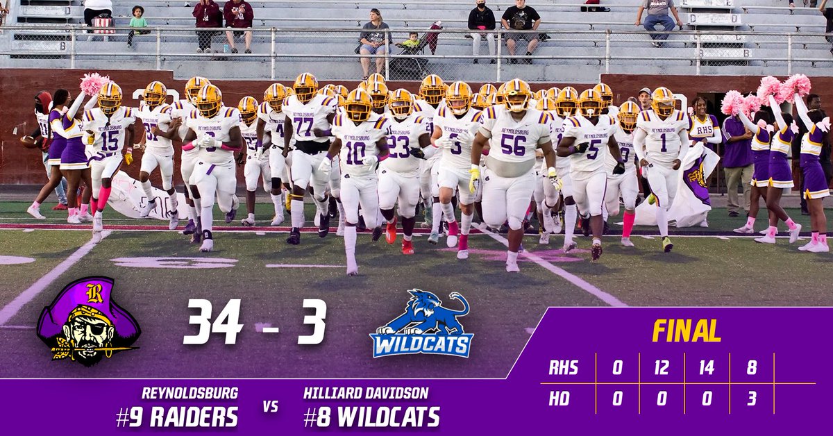 Reynoldsburg High School Football tweet media