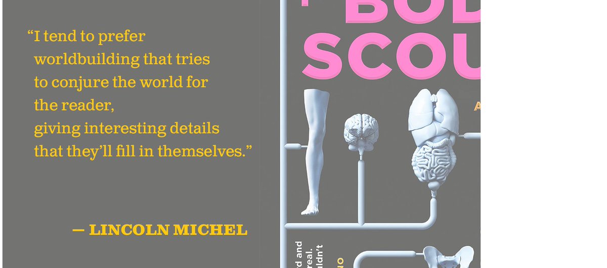paraphrasepod's tweet photo. Paraphrase is back! 

I spoke to @TheLincoln about world building, ways to represent new technologies in fiction, Oulipian constraints, and how to mash up multiple genres. 

https://t.co/V1IwydACGF https://t.co/X9sKh179Yb