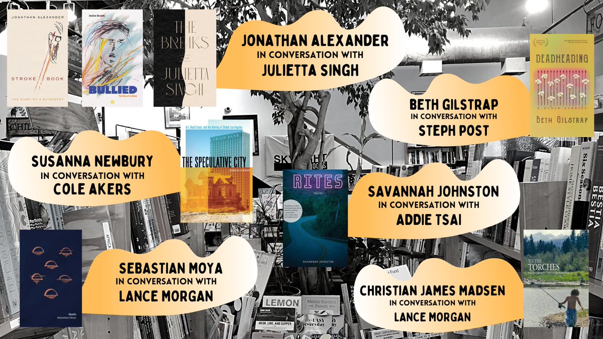 skylightbooks's tweet photo. DOUBLE DOUBLE TOIL + TROUBLE! 👻 We've got a double dose of the #SkylightBooksPodcast for all you spooky folx. Check out these new episodes -
JONATHAN ALEXANDER discusses #StrokeBook + #Bullied w/ JULIETTA SINGH,
SUSANNA NEWBURY discusses #TheSpeculativeCity w/ COLE AKERS... https://t.co/KPpbdyJQig