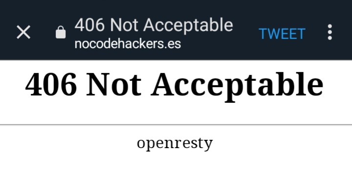yusespalf's tweet photo. @nocodehackers Cuando intento acceder. https://t.co/9swKdFArGM