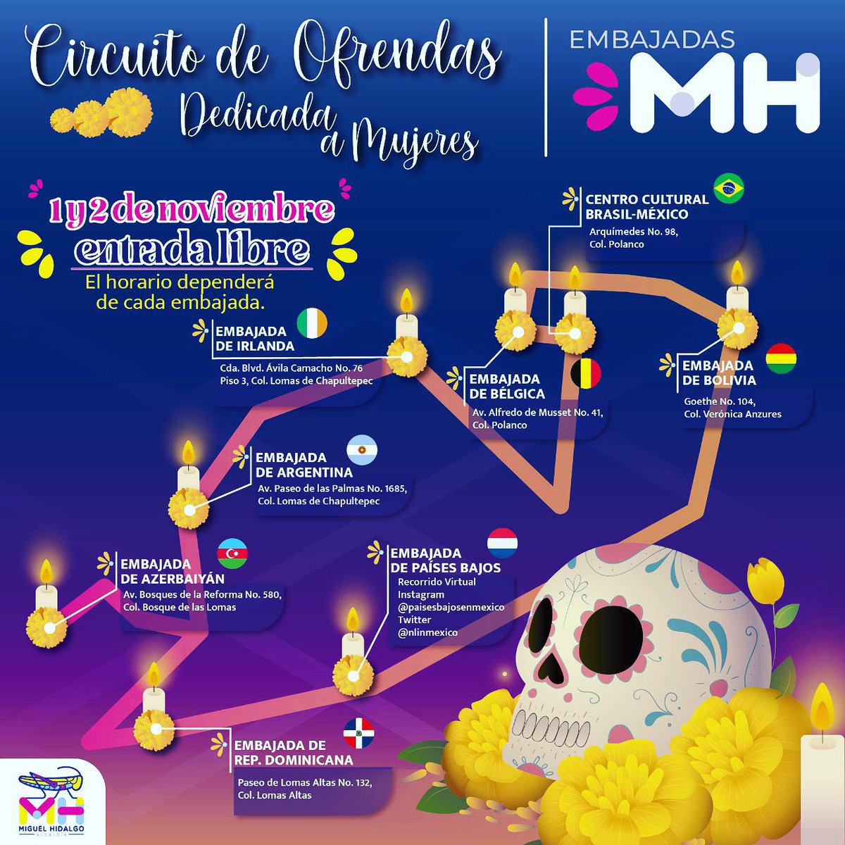 jorgerealsanchz's tweet photo. Circuito de Ofrendas 1 y 2  de Noviembre en @AlcaldiaMHmx 
#SoyMH
#SomosMH
#ParticipaMH https://t.co/wBdEsgZyOJ