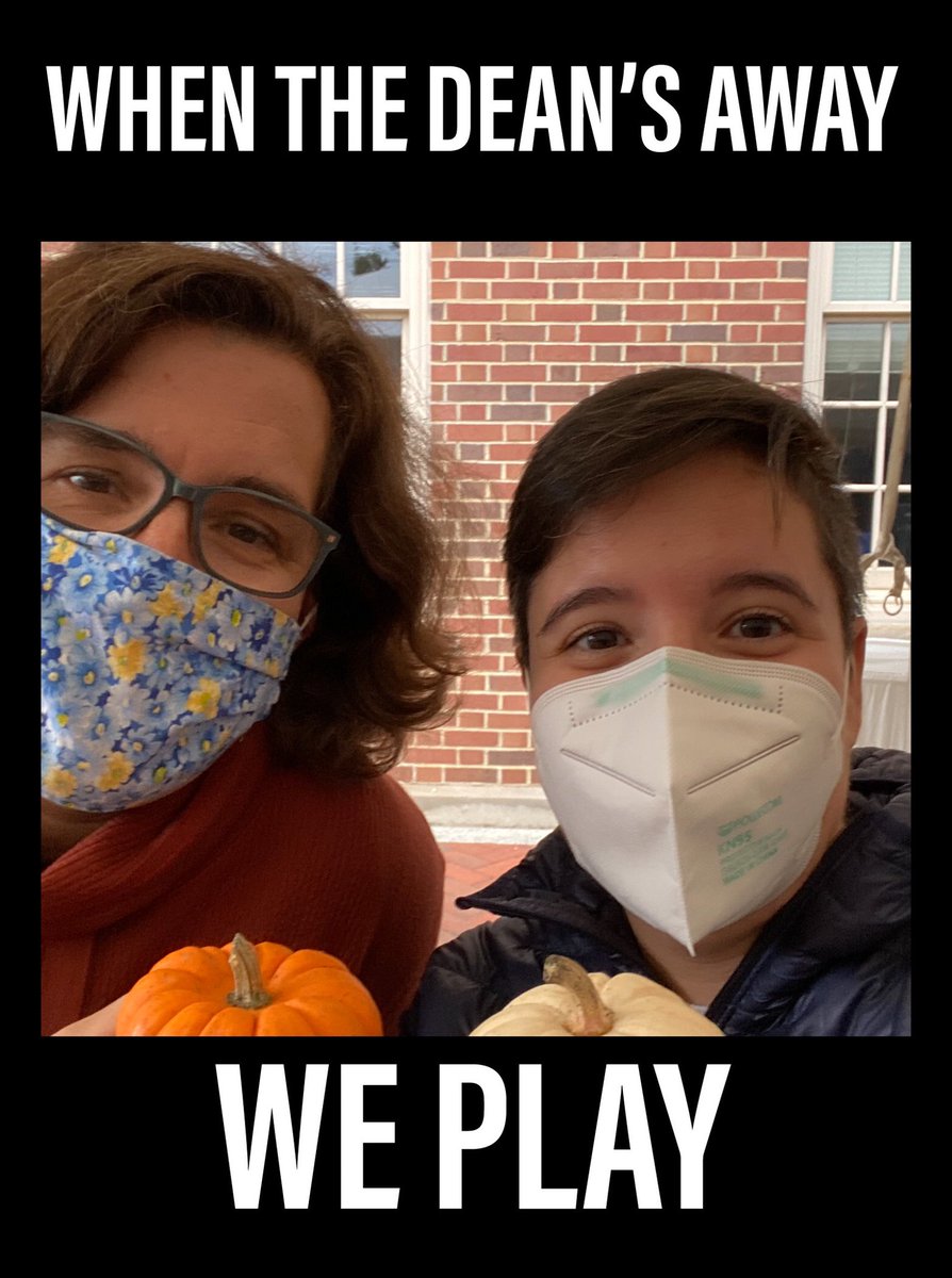 suzmaman's tweet photo. How lucky am I to work with this rock star! She organized a great campus hunt for international students that included prizes of stuffed virus plushies and tiny pumpkins. Thanks for being a great friend and colleague, Naya Villarreal. https://t.co/eeOdWZmblV