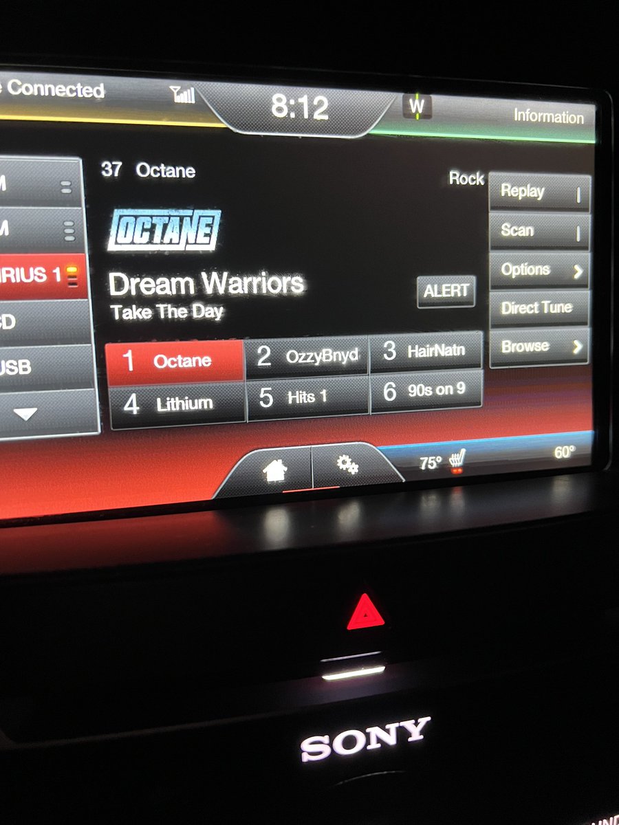 #TakeTheDayBand and #SiriusXMOctane #josemangin #testdrive rock my world. More more more TTD 🤘💕👻🤘!!!