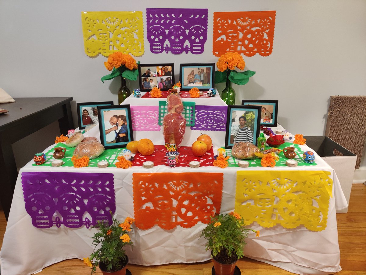 Diana_DVC1's tweet photo. Almost done with the altar to receive all my loved ones that have passed away. You are and will be missed every day. https://t.co/60RcLsTEYm