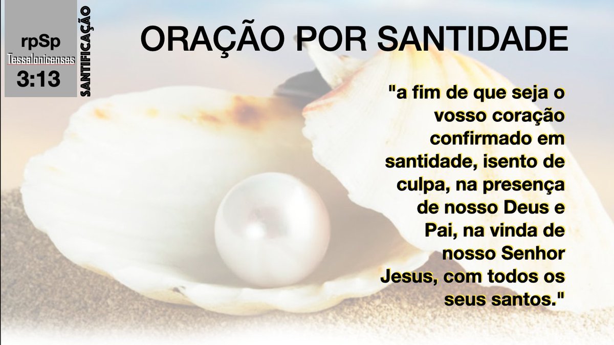 prwalmeida's tweet photo. #rpSp - #ITs3 | Elemento presente na experiência da santificação em Cristo: crescimento em amor fraternal (v.12). A volta de Jesus vem para constatar nossa santidade, não para produzi-la. Enquanto aguardamos, devemos experimentar a comunhão com a Verdade que Santifica(Jo 17:17) https://t.co/kzwHU6arOg