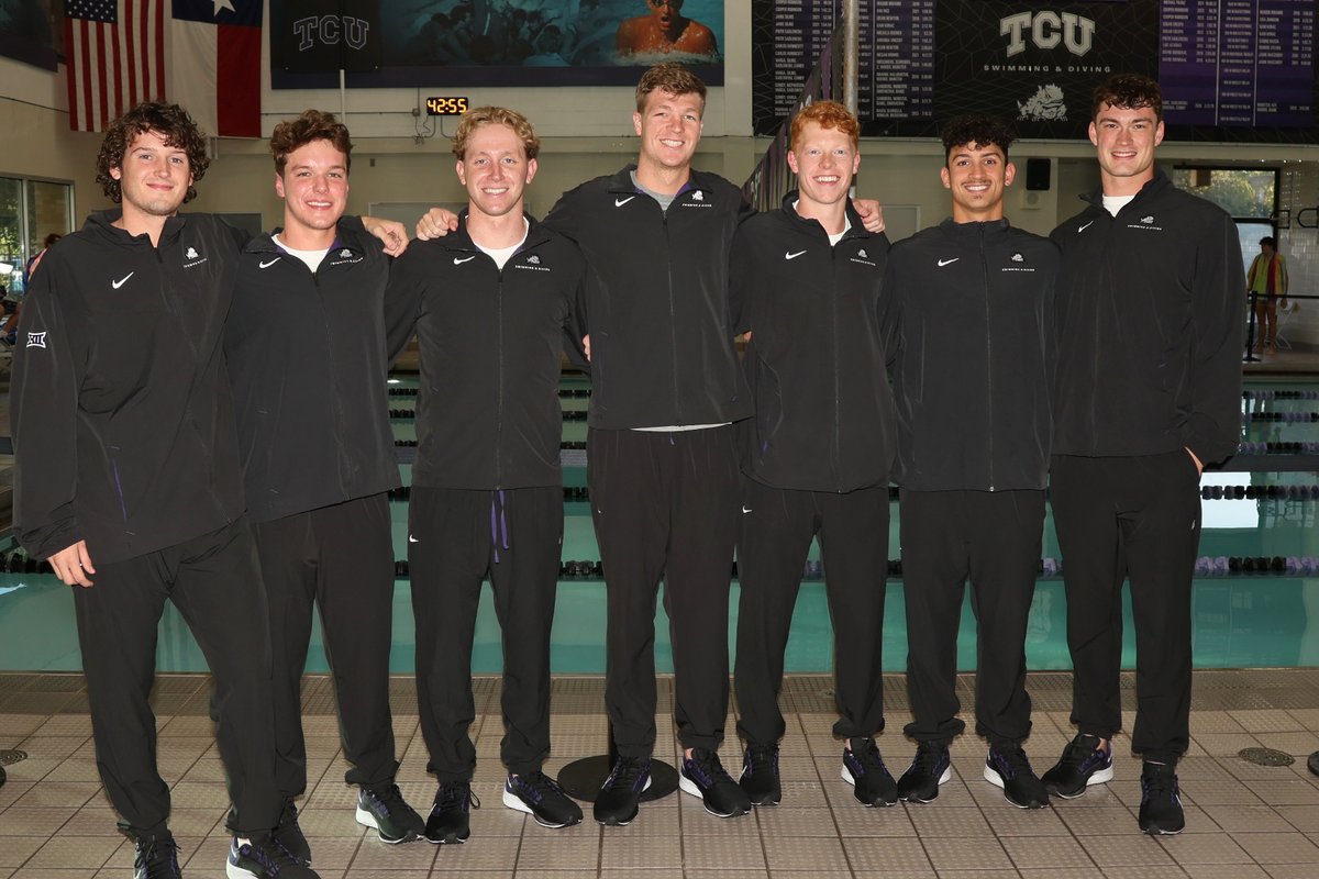 TCUswimdive's tweet image. What a special group 💜🐸
A huge thank you to the seniors and graduate students for their dedication and commitment to this program!
#GoFrogs | #TPWF