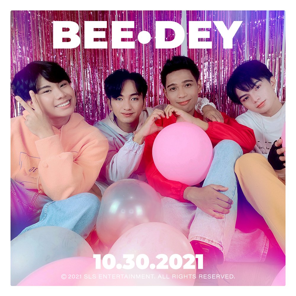 slsent_official's tweet photo. Happy 365 Days Sweet Label Band ❤️💙🖤💛
Let's celebrate together pre-save now:
https://t.co/s4wdWe4uN3
ang magpre-save ay bibigyan namin ng shanghai. 😄
.
BEE•DEY [Concept Photo]
#달콤한라벨 #PJ #RV #MY #MIGS
🎧 2021.10.30 SAT 6PM (PHT)
#SWEETLABEL #beedey 
#OPM #PPopGeneration https://t.co/JZd65NH1m6
