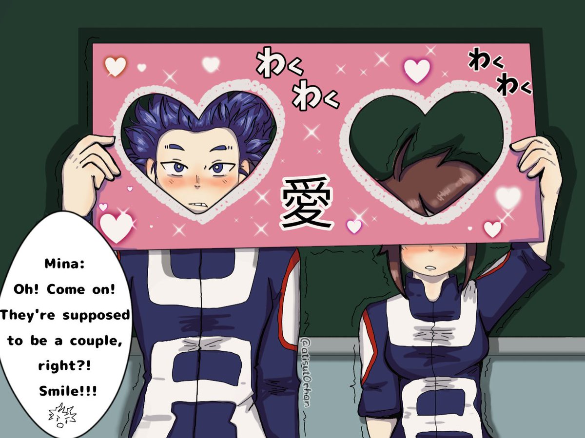 atisut0chan's tweet photo. La magia de los festivales escolares xdxd....

#FANART #BokuNoHeroAcademia #shinsouhitoshi #oc #BNHA https://t.co/WqYbbK2LGs