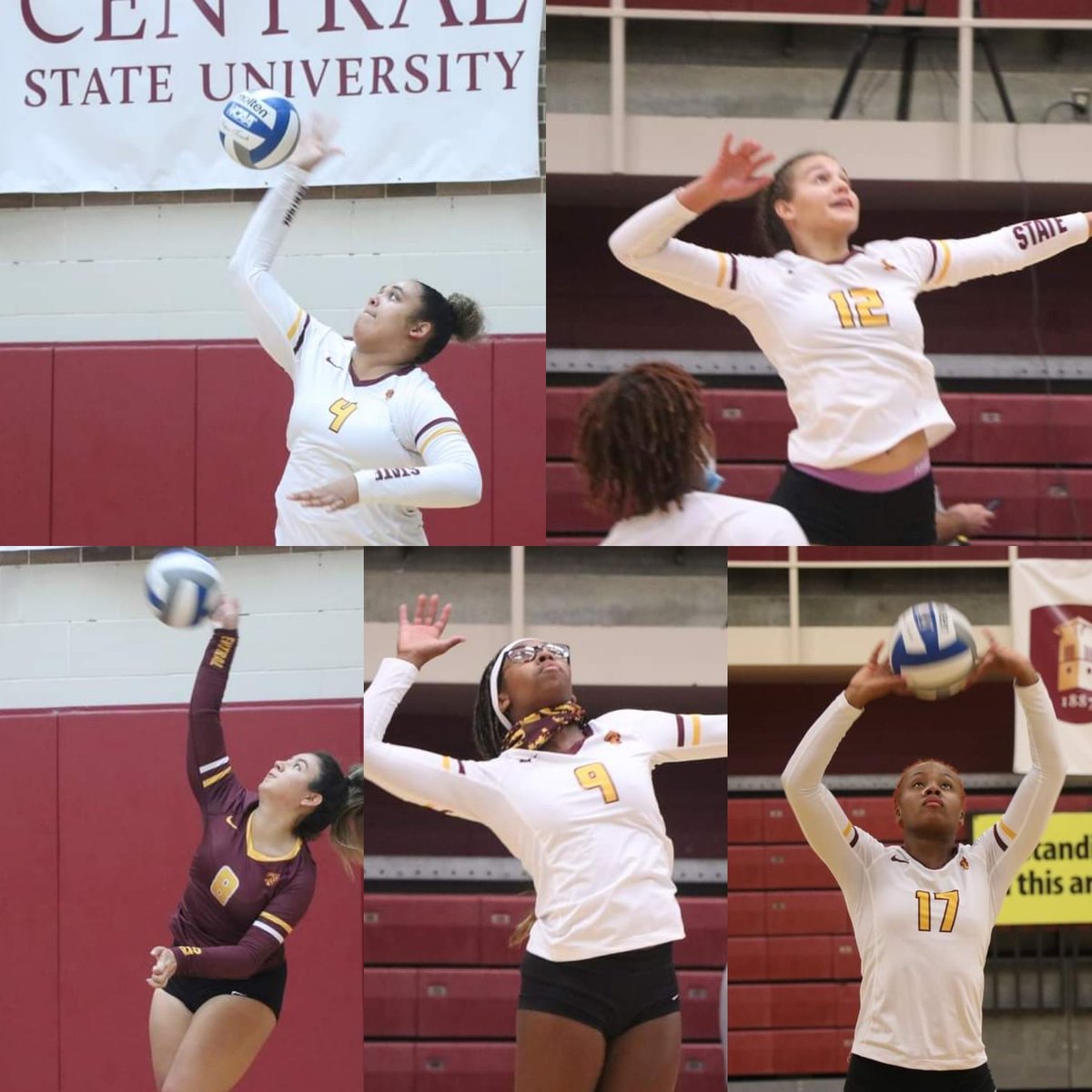 GO_MARAUDERS's tweet image. 🏐20 WINS🏐

@centralstate87 beat rival Kentucky State in five sets on Friday (25-16, 22-25, 26-24, 19-25, 15-7).

With the win, CSU improves to 20-9 overall and 14-3 in @thesiac play.

Stats - maraudersports.com/sports/womens-…