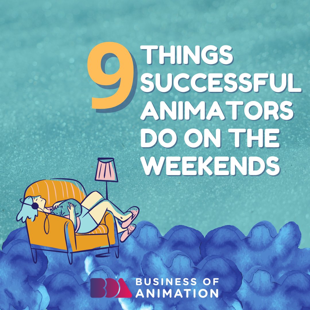 animationbiz's tweet photo. Woo-hoo! It's Friday! How do you spend your time on the weekends?

Here are nine things successful animators do on the weekends.

#SuccessfulWeekend #ProductiveWeekends #WeekendGoals #SuccessfulAnimatorsMindset #AnimatorsLife #AnimationBusiness https://t.co/DZlQISBOhd