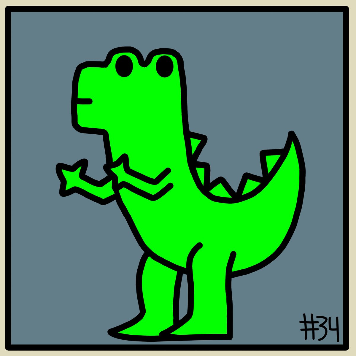 🎃INCOMING COLLAB🎃
Dope Dinos x <a href="/8bitaliens/">8-Bit Aliens</a> Halloween Collab!

Two collaborative NFTs are being auctioned off in celebration of Halloween! Bidding ends Sunday 10/31 @ 11:59 PM EST. Check out <a href="/8bitaliens/">8-Bit Aliens</a> for the other NFT being auctioned.

Alien Dino #34: opensea.io/assets/0x495f9…