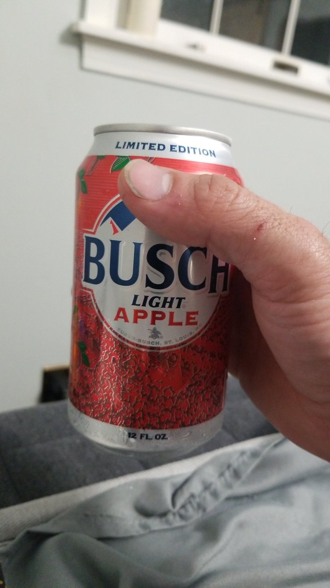 nujef12's tweet photo. @BuschBeer cant seem to find any https://t.co/Uvs9kLt3x7 a case when was visiting family in iowa.where can a guy get some busch light apple near 20155 zip code. https://t.co/RxzwVkBWQG