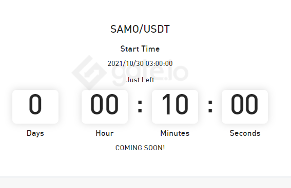 enfedryk's tweet photo. $SAMO on gate io, in 10 mins. #SAMO #samocoin #Samoyedcoin #samoyed https://t.co/plCxVUjoOJ