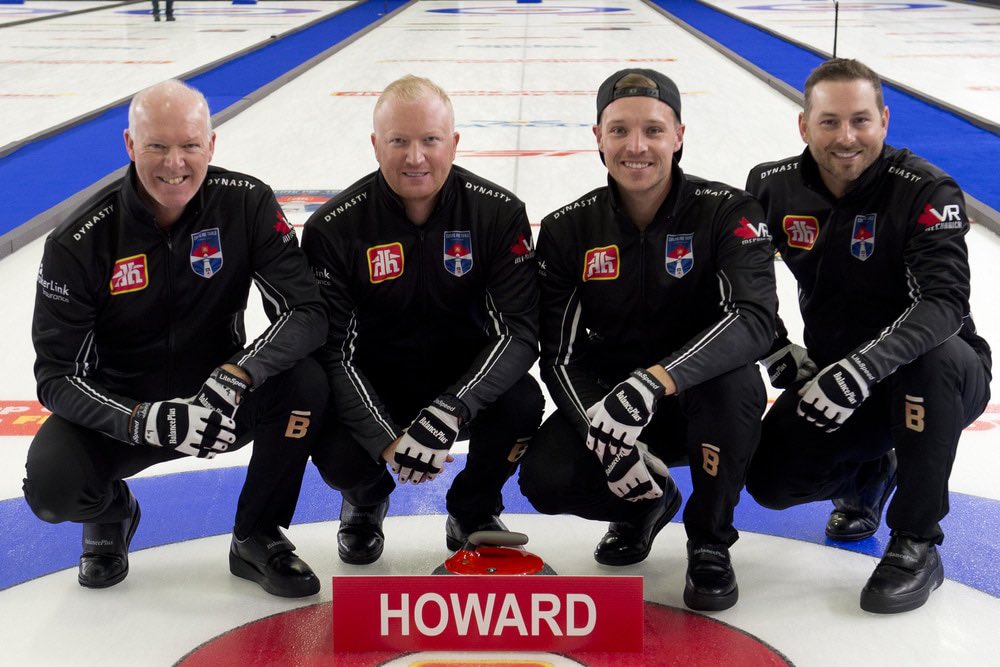 TeamScottHoward's tweet photo. We finished at a 5-1 record and top of our pool at the @CurlingCanada pre-trials in Liverpool! We play @TeamJGunns  at 1:30pm Atlantic Saturday. #LetsGo https://t.co/ARIBEUo8xq